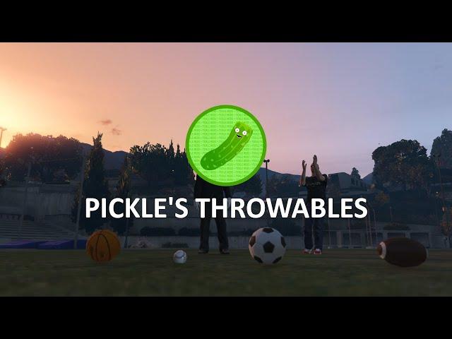 [FREE] Pickle's Throwables | Football, Soccer, Baseball, and Basketball