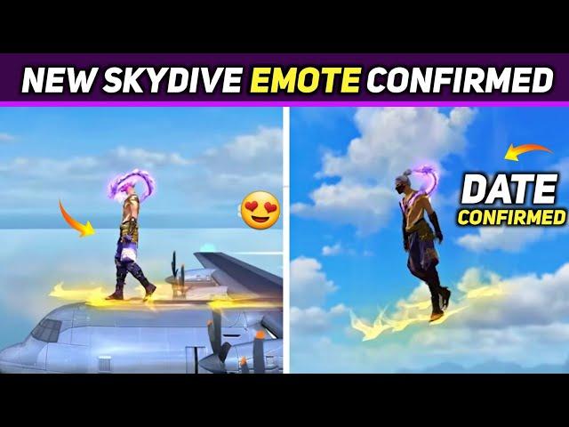 New Winged Aura Skydive  - Confirm Date? | Winged Aura Skydive Emote Kab aayega | Garena Free Fire