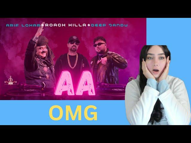 Aa Reaction | Roach Killa | Arif Lohar | Deep Jandu | New Song 2024 | Jazba Entertainment