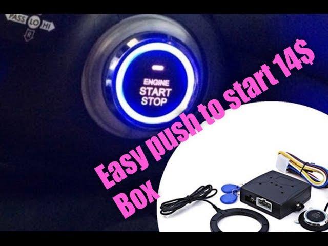 14$ keyless entry push to start button system for car and truck