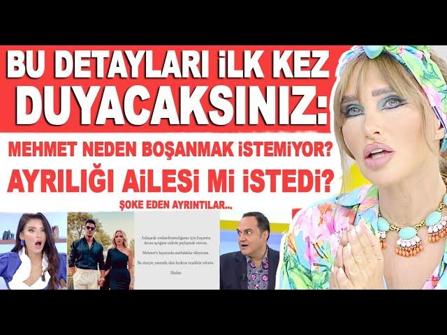 Hadise Mehmet Dinçer ayrıldı! Seren Serengil'den ilk kez duyacağınız detaylar! 'Her şey dün yaşandı'