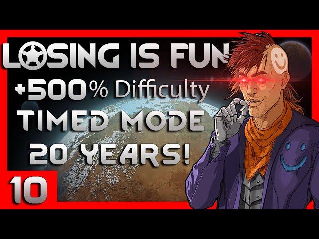 20 Years of No Pause, +500% Losing is Fun, Naked Brutality | RimWorld Challenge 10