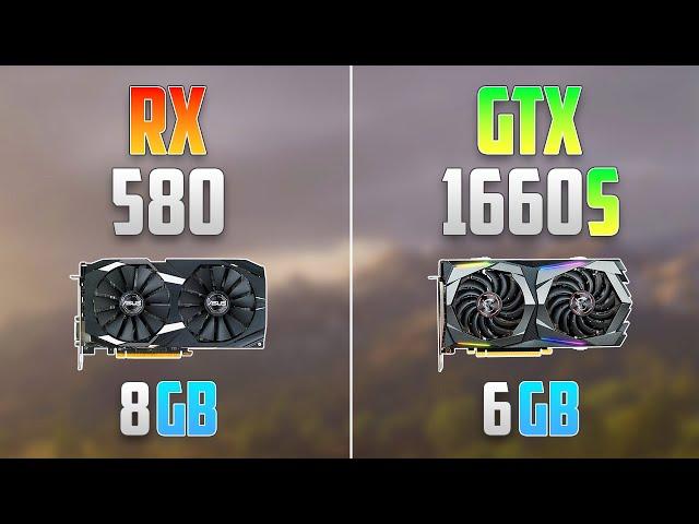 GTX 1660 Super vs RX 580 - How Big is the Difference?