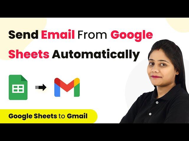 How to Send Email from Google Sheets Automatically - Google Sheets Gmail Integration