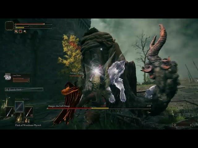 Margit The Fell Omen Boss Fight Elden Ring