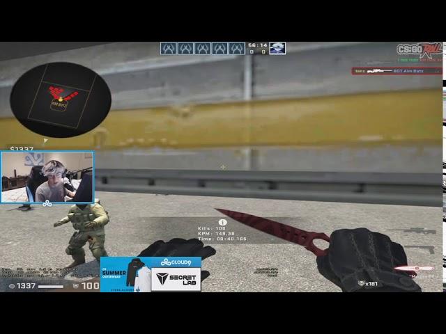 TenZ Cs:Go Aimbotz Training | Shows His CS Settings