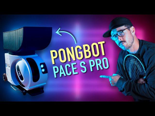 Will This AI Tennis Robot Steal My Job? PongBot Pace S Pro