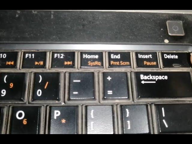 delete shortcut in laptop !! delete button in laptop