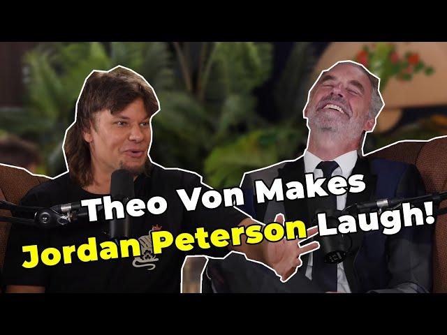 Theo Von Makes Jordan Peterson Laugh (2023)