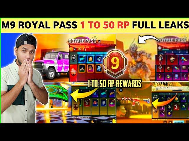  Month 9 Royal Pass Rewards | M9 Royal Pass Leaks - M9 Royal Pass