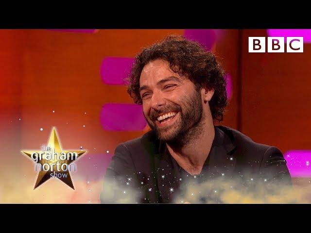 Aidan Turner’s bizarre topless Poldark doll - The Graham Norton Show - BBC