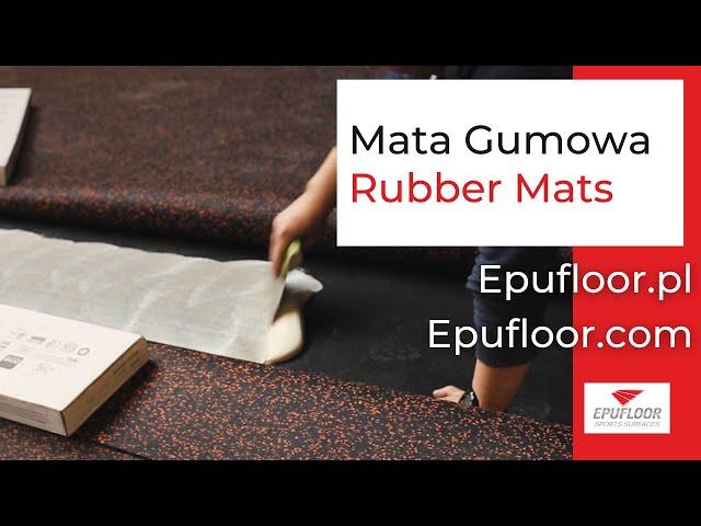 Epufloor - Maty Gumowe | Rubber Mats (installation process)