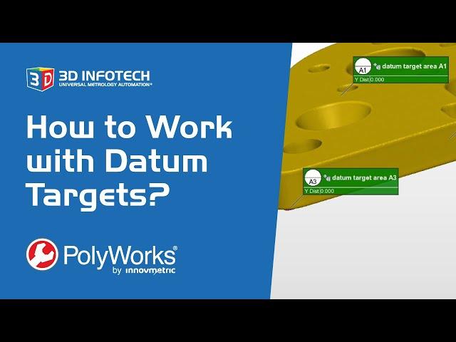 How to Work with Datum Targets in PolyWorks Inspector