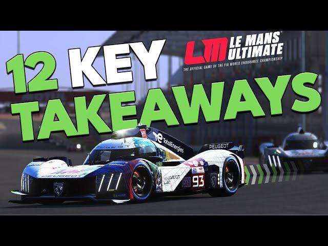 12 KEY Takeaways from Le Mans Ultimate!