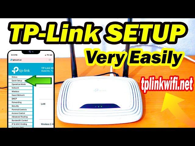 TP-Link Router Setup and Full Configuration Using Mobile