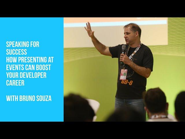 Speaking for Success: how presenting at events can boost your developer career