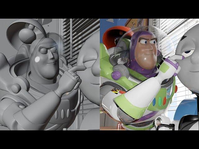 Flying Buzz Lighter and Thomas the Tank Engine - Behind the scenes