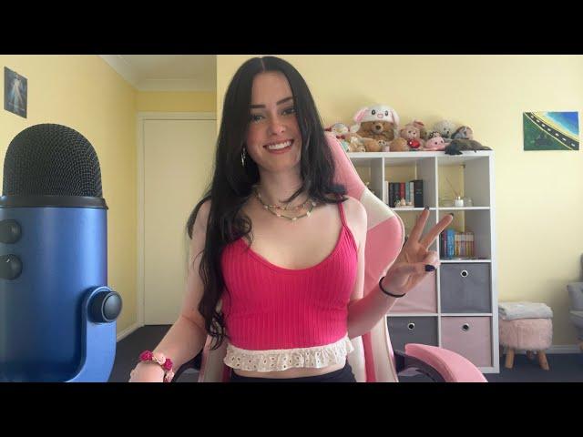 ASMR fabric & skin scratching + collarbone & nail tapping 