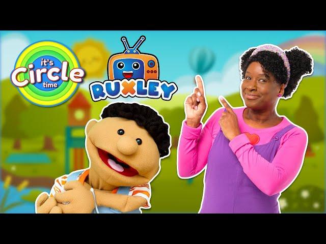 Toddler Learning with Ruxley and Miss Robin | Its Circle Time|