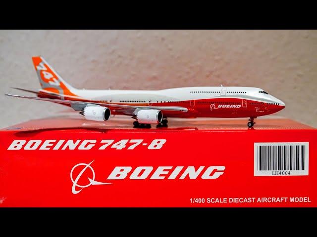 Boieng 747-8i in house colors by JC wings (Review) 1:400