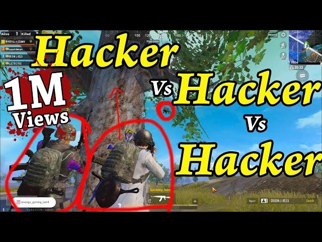 Hacker vs Hacker vs Hacker | Most Skilled Hacker Wins | PUBG Mobile