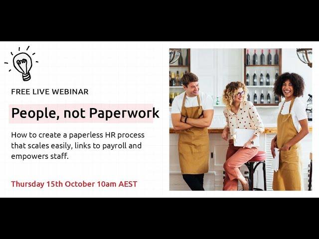 Microkeeper Webinar: People, Not Paperwork - making staff onboarding a people-centered process