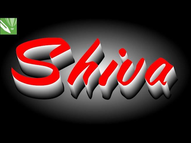 3D Text Effet in CorelDraw X7 Tutorial in Hindi I Blend Tool Tutorial I 3D Text in CorelDraw X7