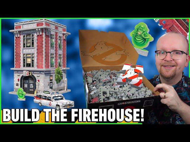 Building Wrebbit 3D's Ghostbusters Firehouse Headquarters | UNBOXING