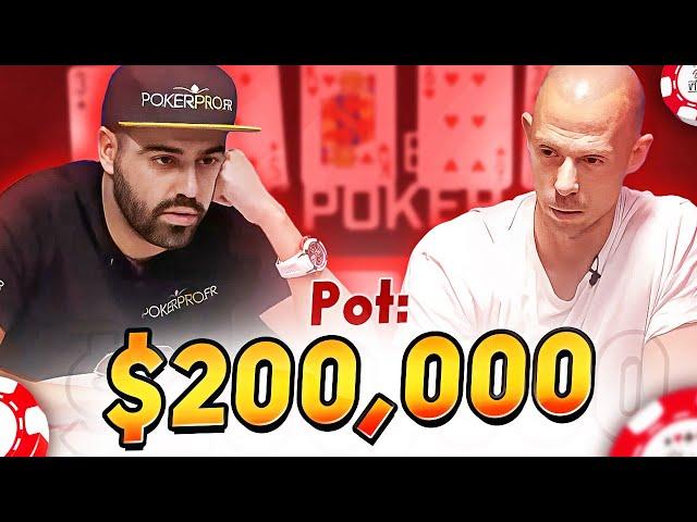 UN POT à $200K PREFLOP dans cette video 