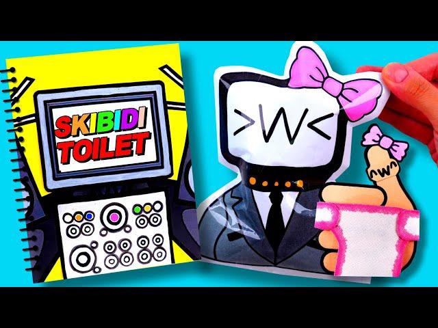 Making a Skibidi Toilet game book (+Squishy surgery)