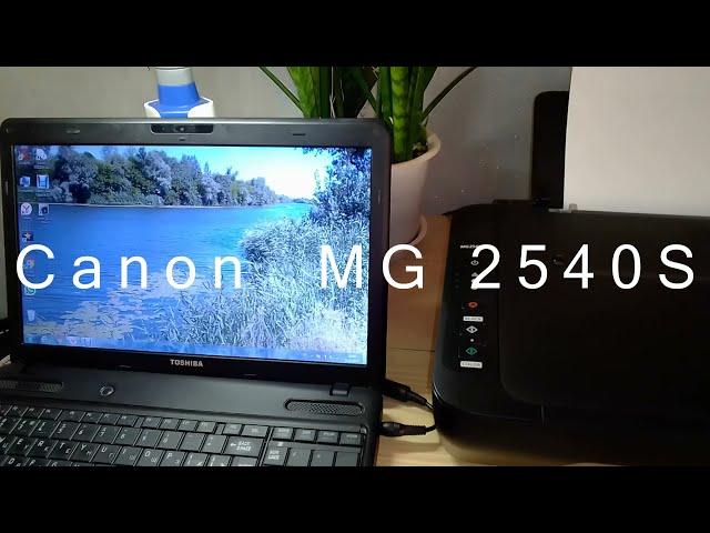 Если принтер не видео картридж. МФУ Canon Pixma MG2540S