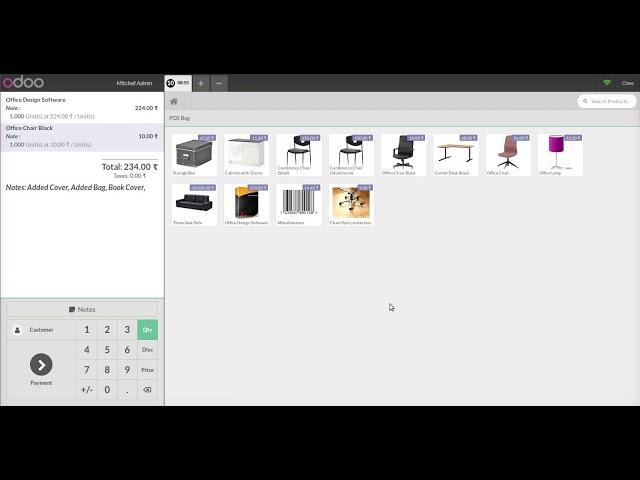 How to add/select/create Note on POS order | Odoo App Feature