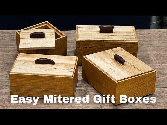 Mitered Keepsake Boxes