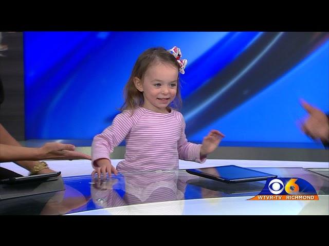 Tracy's daughter on CBS 6 News at 6:30 p.m.