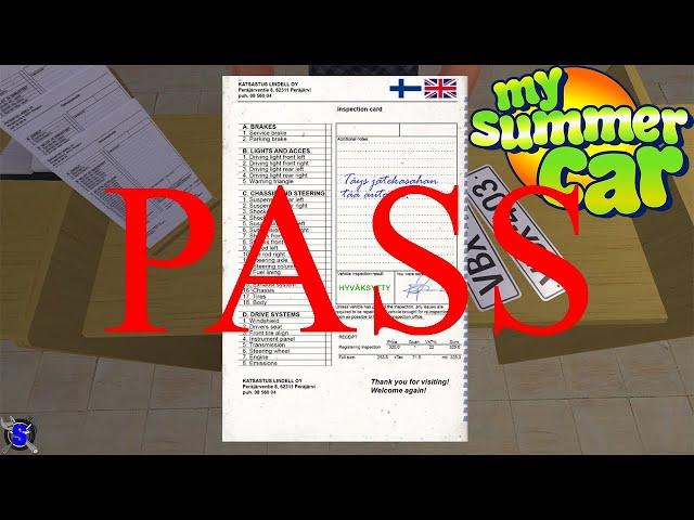 Passed the Car Test | My Summer Car