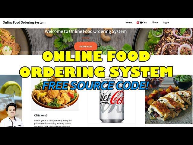 Online Food Ordering System using PHP/MySQL | Free Source Code Download