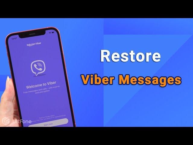 How to Recover/Restore Viber Messages, Photos and Videos | Viber Chat History Backup