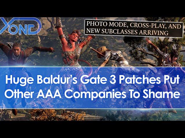 Baldur's Gate 3 patches put many other AAA games & companies to shame, massive patch 8 detailed