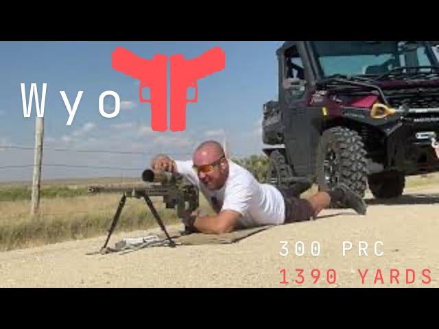 300 PRC EXTREME Long Range - 1390 Yards - Savage 110 Elite Precision - Vortex Venom 5x25