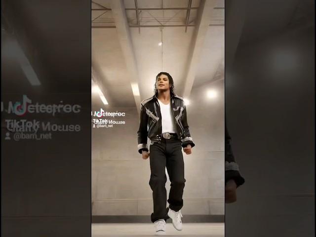 Michael Jackson - Beat It (A.I. Generated with footage from tiktoker @Pauli) # #ai #dance #tiktok