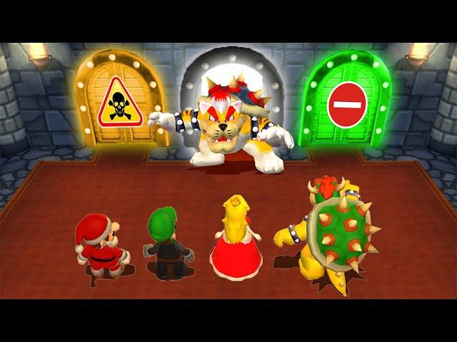 Mario Party Series - All Lucky Minigames Mario wins (Master Difficulty)