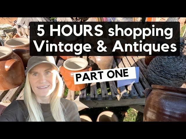 5 Hours of Amazing Antiques, Vintage Finds, Deals,  Lucketts Fall Market 2024: Part One Shop with Me