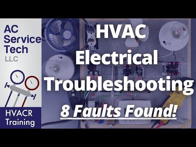 Electrical Troubleshooting! Finding 8 Electrical Faults!