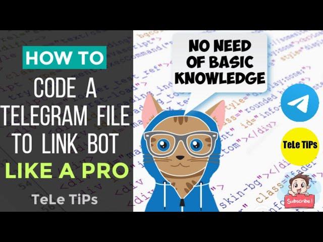 How To Code An Advanced File To Link Bot Within 10 Minutes | Latest Full Tutorial