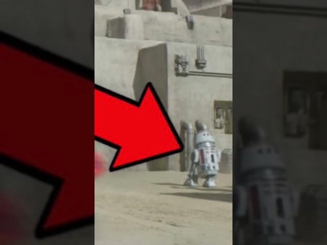 The Same R5-D4 Droid from A New Hope Was In Book Of Boba Fett! #shorts