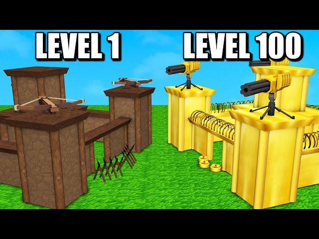 Ich BAUE eine LEVEL 100 ANTI-ZOMBIE BASE!