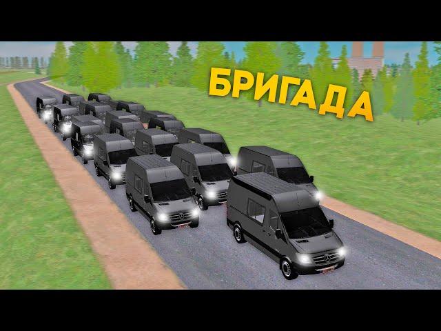 КАК БРИГАДА СПАСАЛА БРАТА от ТЮРЬМЫ! НАГЛО, НЕОЖИДАННО, БЕЗУМНО! GTA CRMP