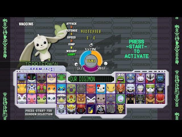 Digimon Rumble Arena HD Remake 0.22 All Characters
