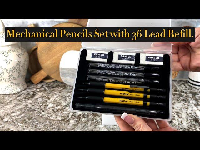 Nicpro Weatherproof Mechanical Pencil Set: Precision Drawing