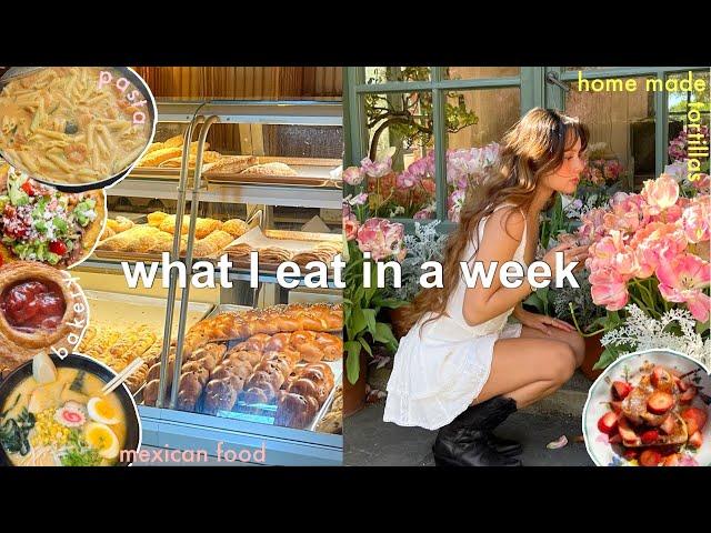 Food diaries: what I eat in a week